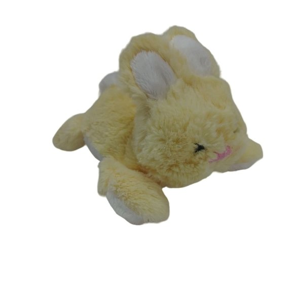 Animal Adventure Yellow Bunny Rabbit 7.5" Plush 2016 Stuffed Animal - Picture 1 of 7